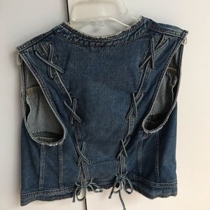 Free People Jean Vest—XS